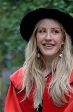 ELLIE GOULDING Receiving Honorary Doctor of Arts Degree from the University of Kent 07/18/2019