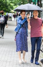 ELLIE KEMPER on hte Set of Unbreakable Kimmy Schmidt in New York 07/09/2019
