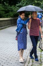 ELLIE KEMPER on hte Set of Unbreakable Kimmy Schmidt in New York 07/09/2019
