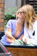 ELSA HOSK and Tom Daly Out in New York 07/27/2019