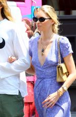 ELSA HOSK and Tom Daly Out in New York 07/27/2019