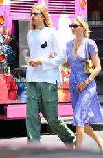 ELSA HOSK and Tom Daly Out in New York 07/27/2019