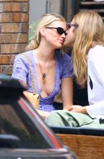 ELSA HOSK and Tom Daly Out in New York 07/27/2019