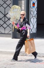 ELSA HOSK Out Shopping in New York 07/29/2019