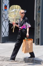 ELSA HOSK Out Shopping in New York 07/29/2019