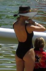 ELSA PATAKY in Swimsuit at Senpere Lake in South of France 07/12/2019