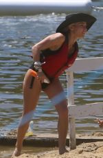 ELSA PATAKY in Swimsuit at Senpere Lake in South of France 07/12/2019