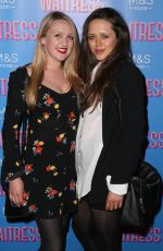 EMILY and Daisy HEAD at Waitress Press Night in London 07/02/2019