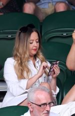 EMILY ATACK at Wimbledon 2019 Tennis Championships in London 07/08/2019