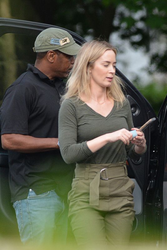 EMILY BLUNT Leaves a Restaurant in New York  06/02/2019