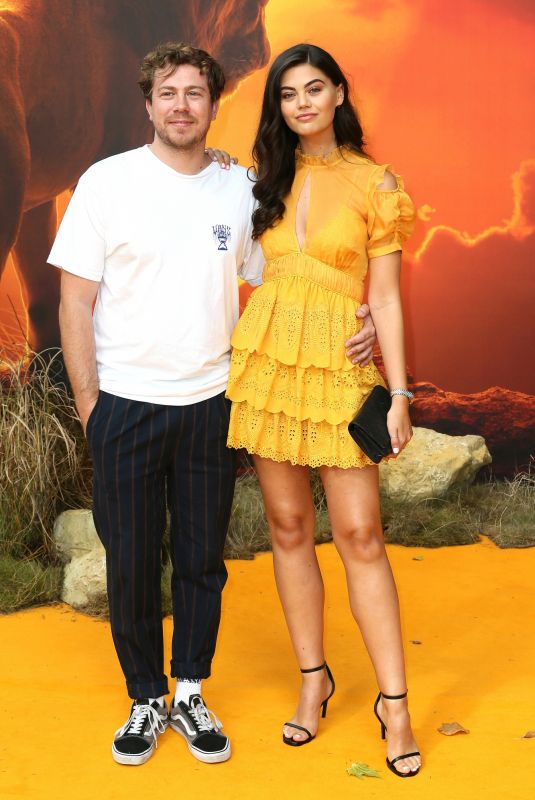 EMILY CANHAM at The Lion King Premiere in London 07/14/2019