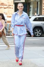 EMILY DESCHANEL Arrives at Build Series in New York 07/16/2019