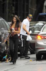 EMILY RATAJKOWSKI and Sebastian Bear-Mcclard Out with Their Dog in New York 07/08/2019