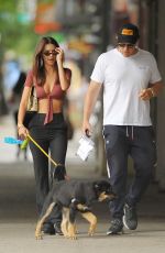 EMILY RATAJKOWSKI and Sebastian Bear-Mcclard Out with Their Dog in New York 07/08/2019