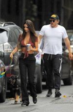 EMILY RATAJKOWSKI and Sebastian Bear-Mcclard Out with Their Dog in New York 07/08/2019