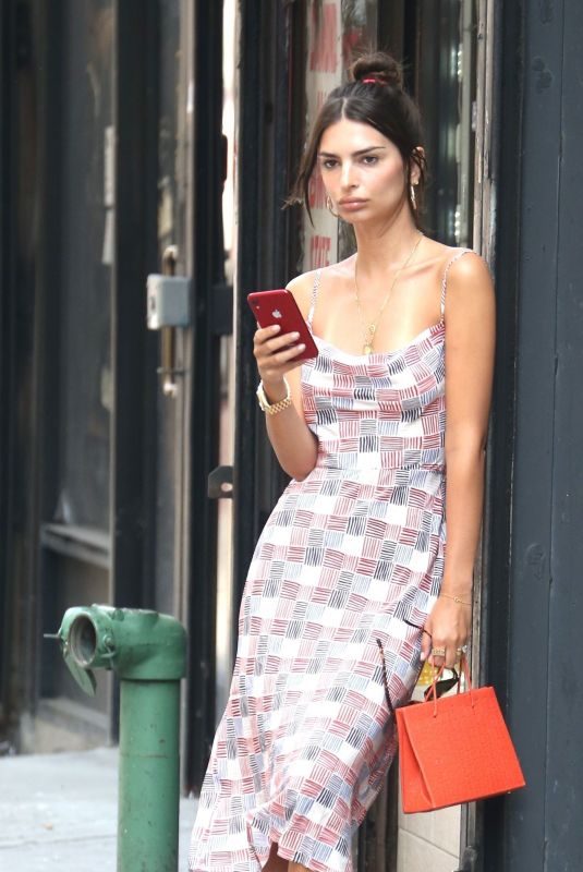 EMILY RATAJKOWSKI Out in New York 07/11/2019