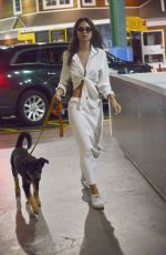 EMILY RATAJKOWSKI Out with Her Dog in New York 07/12/2019