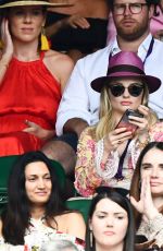 EMMA RIGBY at Wimbledon 2019 Tennis Championships in London 07/06/2019