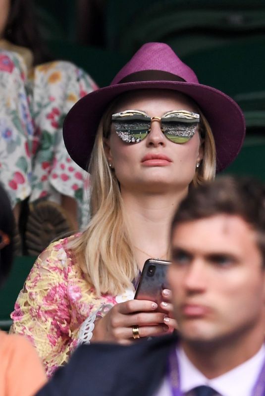 EMMA RIGBY at Wimbledon 2019 Tennis Championships in London 07/06/2019