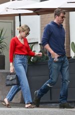 EMMA ROBERTS and Garrett Hedlund Out for Coffee in Los Feliz 07/07/2019