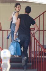 EMMA ROBERTS and GARRETT HEDLUND Out in Los Angeles 07/13/2019