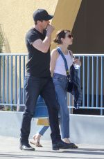 EMMA ROBERTS and GARRETT HEDLUND Out in Los Angeles 07/13/2019