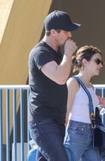 EMMA ROBERTS and GARRETT HEDLUND Out in Los Angeles 07/13/2019