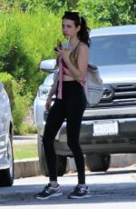 EMMA ROBERTS at a Gym in Los Angeles 07/17/2019