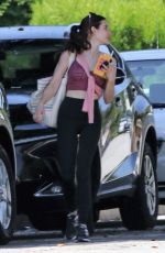 EMMA ROBERTS at a Gym in Los Angeles 07/17/2019