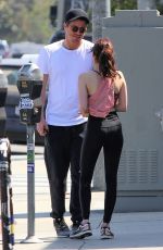 EMMA ROBERTS at a Gym in Los Angeles 07/17/2019