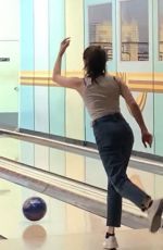EMMA ROBERTS Bowling in Los Angeles 07/13/2019