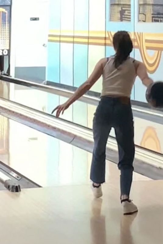EMMA ROBERTS Bowling in Los Angeles 07/13/2019