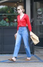 EMMA ROBERTS Leaves Stamp in Los Feliz 07/07/2019