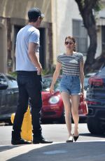 EMMA ROBERTS Out and About in Los Angeles 07/19/2019