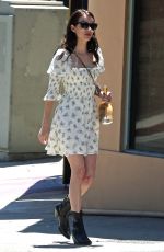EMMA ROBERTS Out and About in Los Angeles 07/27/2019