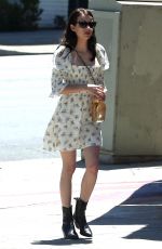 EMMA ROBERTS Out and About in Los Angeles 07/27/2019