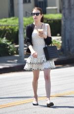 EMMA ROBERTS Out for Lunch in Los Feliz 07/30/2019