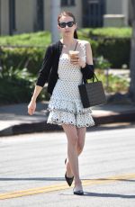 EMMA ROBERTS Out for Lunch in Los Feliz 07/30/2019