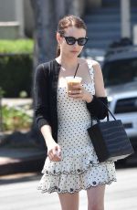 EMMA ROBERTS Out for Lunch in Los Feliz 07/30/2019