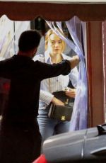 EMMA STONE at Giorgio Baldi in Santa Monica 07/24/2019