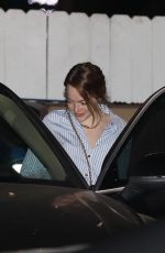 EMMA STONE at Giorgio Baldi in Santa Monica 07/24/2019