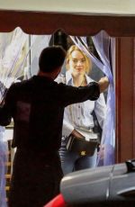 EMMA STONE at Giorgio Baldi in Santa Monica 07/24/2019