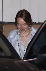 EMMA STONE at Giorgio Baldi in Santa Monica 07/24/2019