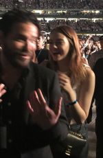 EMMA STONE at Paul McCartney Concert in Los Angeles 07/13/2019