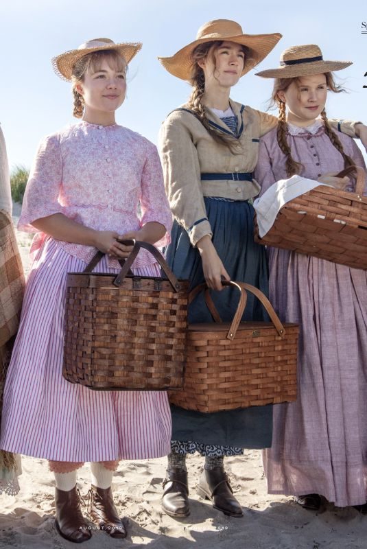 EMMA WATSON, FLORENCE PUGH, SAOIRSE RONAN and ELIZA SCANLEN in Vanity Fair Magazine, August 2019