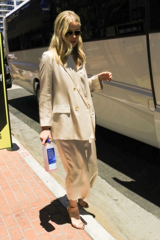 ERIN MORIARTY Out at Comic-con in San Diego 07/21/2019