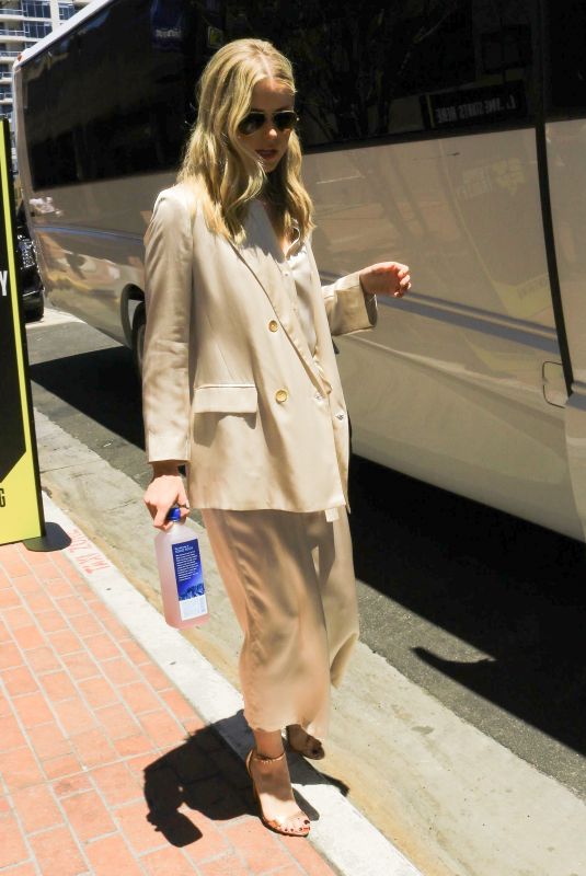 ERIN MORIARTY Out at Comic-con in San Diego 07/21/2019