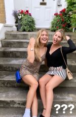 EUGENIE and BEATRICE BOUCHARD - Instagram Pictures July 2019