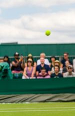 EUGENIE BOUCAHRD at Wimbledon Tennis Championships in London 07/02/2019