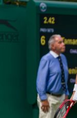 EUGENIE BOUCAHRD at Wimbledon Tennis Championships in London 07/02/2019
